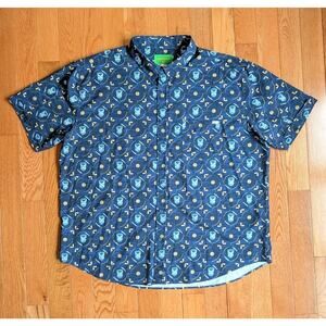 RSVLTS X Nickelodeon Avatar: The Last Airbender "The Blue Spirit" Button-Up 3XL